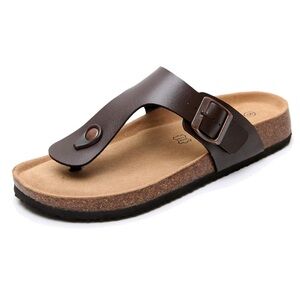 Real Fancy Women’s Arizona Cork Footbed Sandals  - NWOT